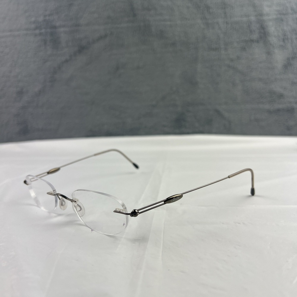 Silhouette Titan Rimless Eyeglass Frame 7436/40/6076/(21-45) Made In Austria